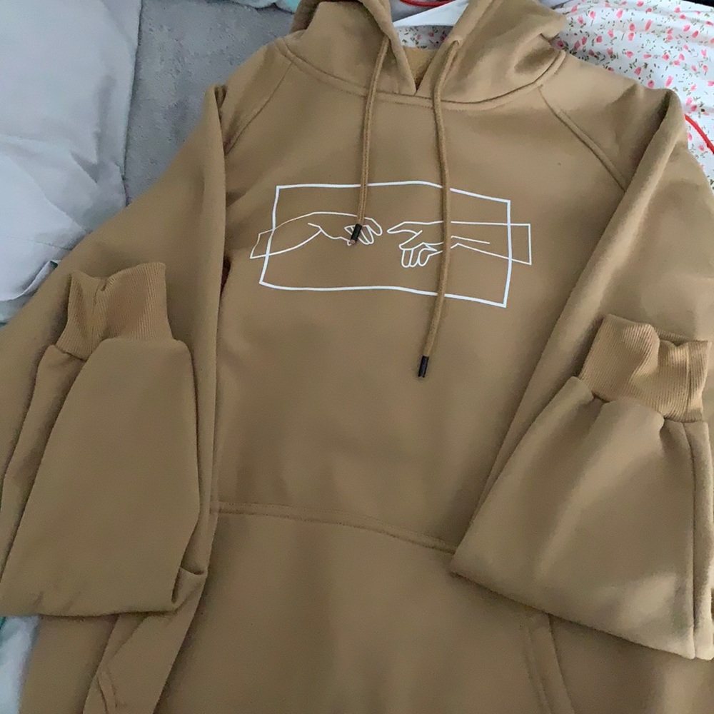 Dark Tan Hoodie